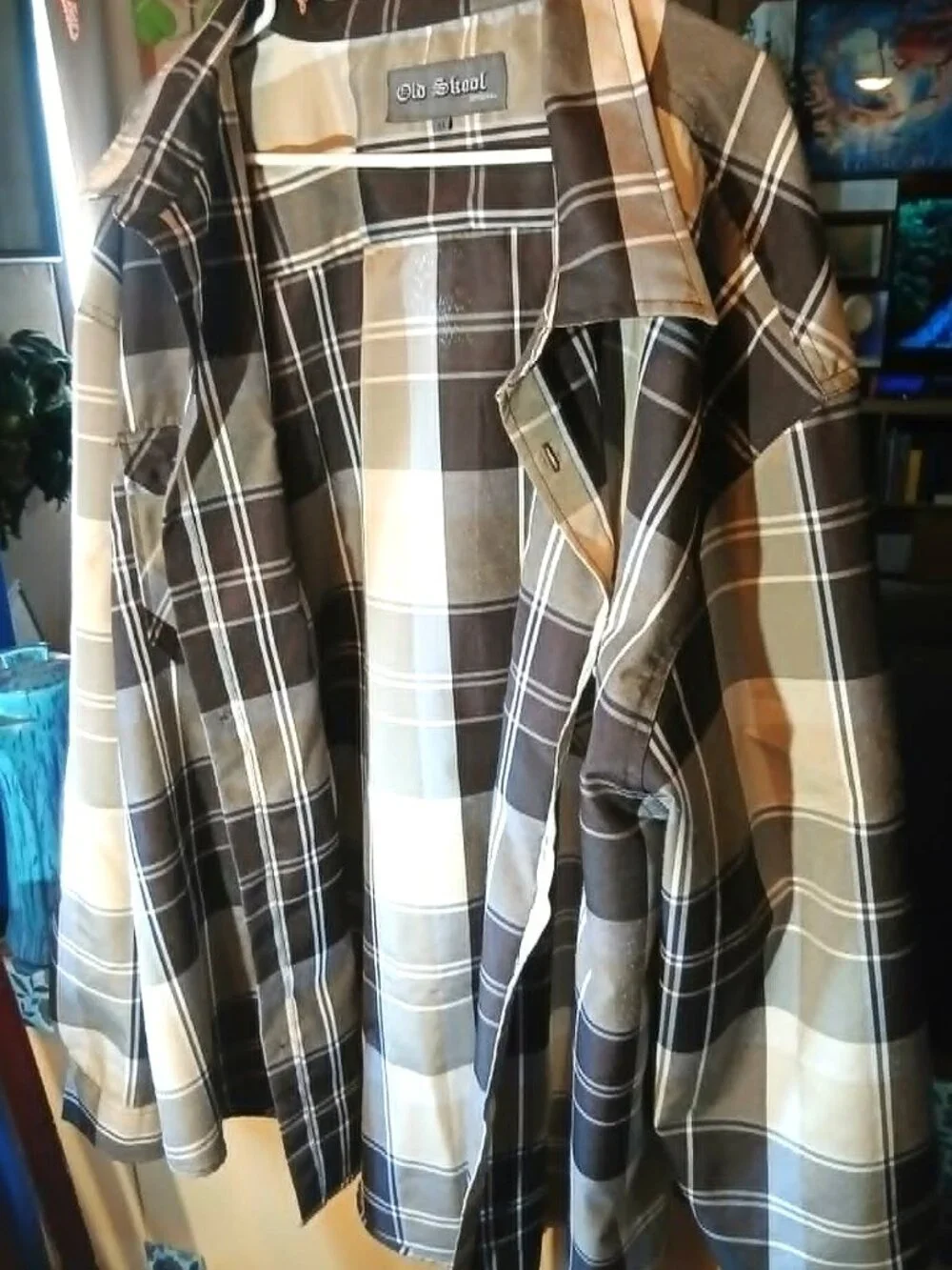 Old Skool Mens 5X pre owned shirt. SHIPS FREE